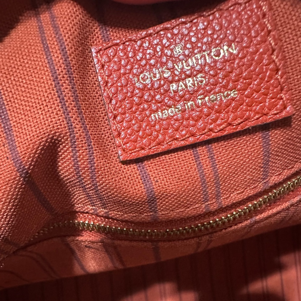 LOUIS VUITTON❤️🌟AH2163 EMPREINTE ORANGE SPEEDY BANDOULIERE 30 ⭐️ - Picture 14 of 15